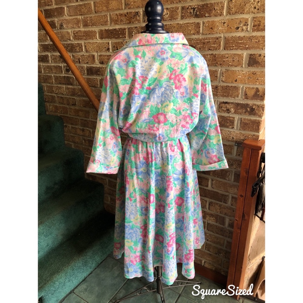 Vintage Floral The American Shirt Dress - Picture 2 of 11